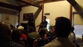 Slaid Cleaves does Down at the Horshoe Lounge at a house concert in Pittsburgh