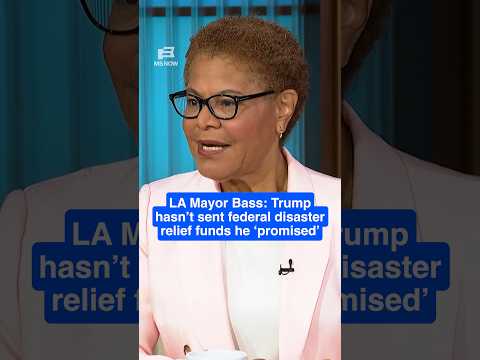 PROMISES BROKEN? Trump hasn’t sent federal disaster relief funds he ‘promised’: LA Mayor Karen Bass