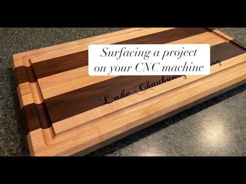 CNC for Beginners: Flattening a cutting board or any other surface