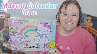 Dad Opening Hello Kitty Advent Calendar Reveal - What's Inside? Guess How Much it Cost?