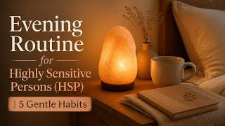 Evening Routine for Highly Sensitive Persons (HSP) | 5 Gentle Habits