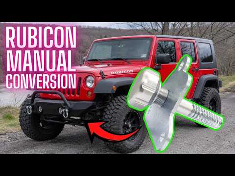 Sway bar disconnect manual conversion for Jeep JK Rubicon