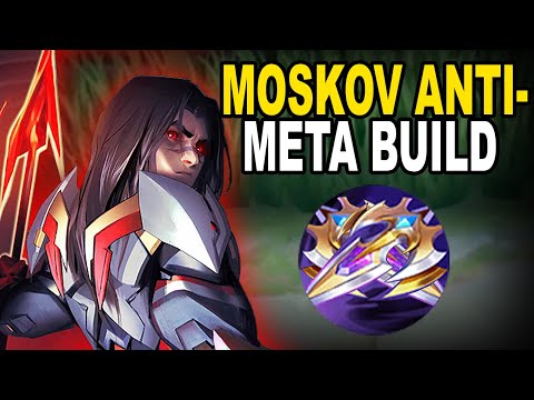 TOP GLOBAL MOSKOV BUILD THE PERFECT SEA HALBERD 100% BROKEN! REACH MYTHIC IN NO TIME THIS SEASON 30!