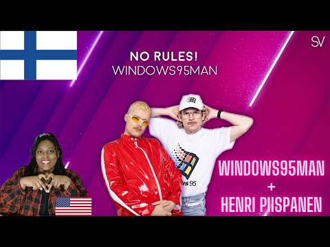 Windows95man- No Rules | Finland UMK| Road to Eurovision| Reaction