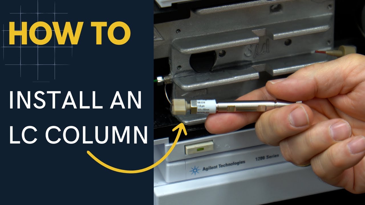 How to install an HPLC column