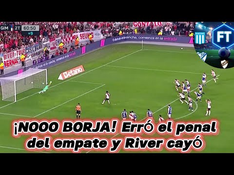 PERDIÓ RIVER ¿Fue justo el penal para River? Mira la jugada polémica
