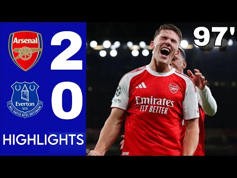 Arsenal vs Everton 2-0 Highlights |  Premier League •  Viktor Gyökeres & Max Dowman Goals