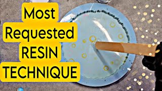 How to Create This Most Requested SIMPLE RESIN EFFECT!