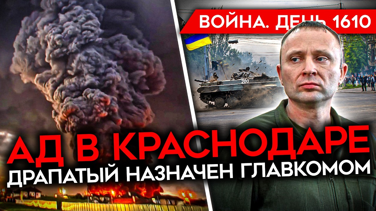 ДЕНЬ 1610. ВСУ СОЖГЛИ ЕЩЕ 2 СКЛАДА ВБ/ СЫРСКИЙ УВОЛЕН, НАЗНАЧЕН ДРАПАТЫЙ/ ТОПЛИВ?