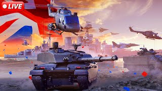 🔴 War Thunder Infantry CBT // BECOMING A BRITISH MAIN DAY 5 // // Milsim Gaming, News and Reacts