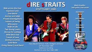 Dire Straits - 1985 - LIVE in Stuttgart [audio only]