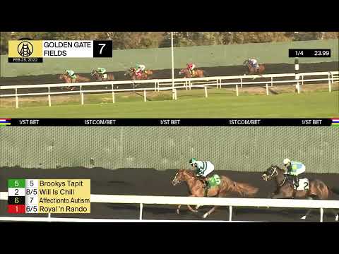 *Dimmi Quando Wins Race 7 on February 25, 2022 at Golden Gate Fields