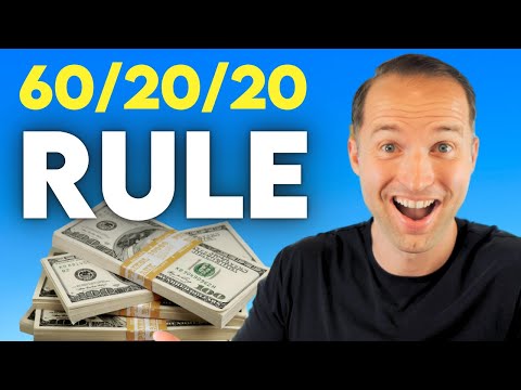 Manage Your Money Like The Top 1% (The 60/20/20 Rule)