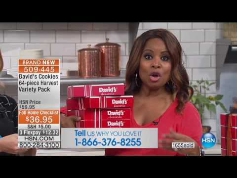 HSN | Fall Harvest Treats featuring David's Cookies 09.20.2016 - 07 PM