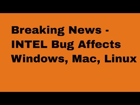 Intel Flaw Affects Windows, Mac and Linux