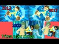 Tobot Tritan Evolution 2012 Vs 2017 Vs 2023 Super Compa Transformation History