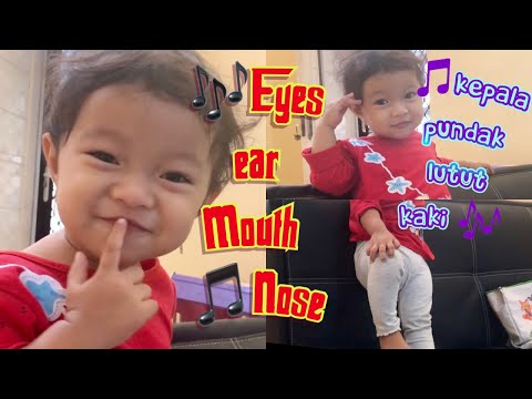 Ara Menyanyi Lagu Kepala Pundak Lutut Kaki|Head Shoulders Knees and Toes|Lagu Anak|Kids Nursery Song