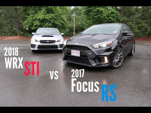 2018 Subaru WRX STI vs 2017 Ford Focus RS - Which is the better daily driver?