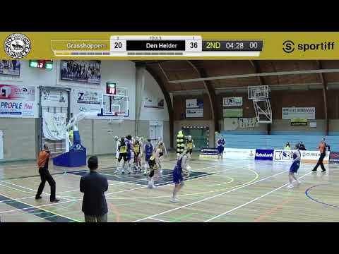 Highlights Sportiff Company Grasshoppers-Dozy BV Den Helder 23-04-2021 (72-81) 2e wedstrijd