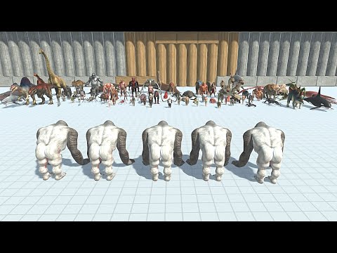 5X OLD GORO VS 2X FACTION - Animal Revolt Battle Simulator