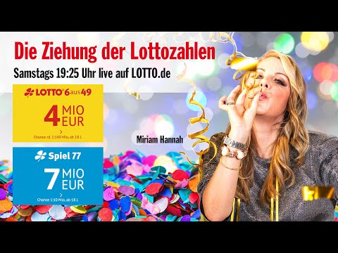 Live - Die Ziehung der Lottozahlen am 13.02.2021