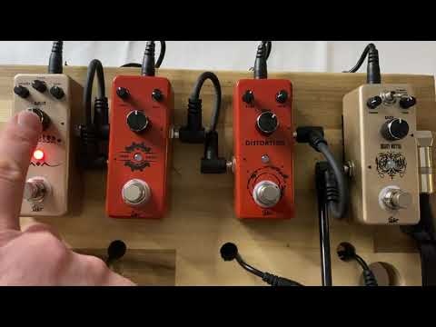 Heavy Metal Pedal Distortion Overdrive & Dumbler Guitar Pedals by iSet review