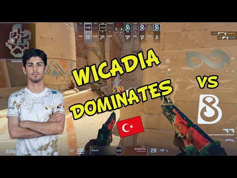WICADIA vs B8 | CS2 Pro Gameplay | Eternal Fire 0-2 B8 ESL Challenger | POV Highlights Clutch