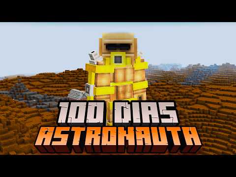 SOBREVIVI 100 DIAS COMO UM ASTRONAUTA NO MINECRAFT - O FILME