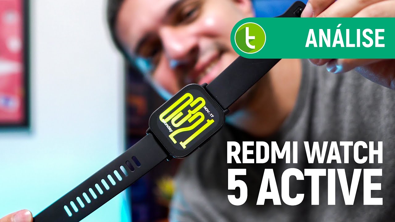 Miniatura da avaliação em vídeo de Smartwatch XIAOMI Relógio Digital Inteligente IP68