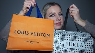 LOUIS VUITTON A FURLA UNBOXING| Nina from Zurich