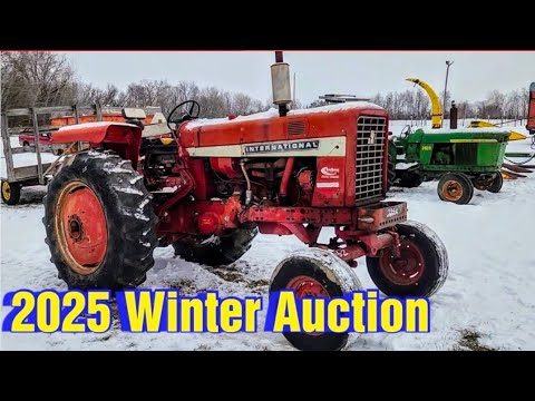 Winter 2025 Tractor and Equipment Auction