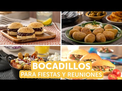 Bocadillos para fiestas y reuniones | Kiwilimón