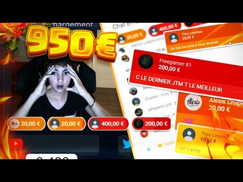 💷1130$ DE DONS EN PLEIN LIVE💰😱 EPIC MOMENT😱