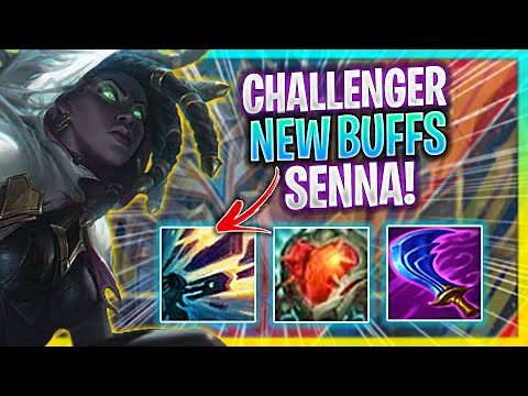 CHALLENGER TRIES NEW BUFFS SENNA! | Challenger Plays Senna Support vs Soraka!  Season 2023
