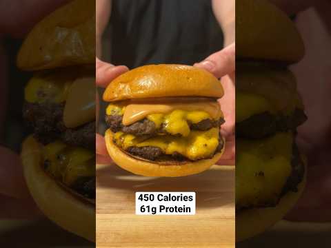 Double Cheeseburger #weightloss #cooking #highprotein