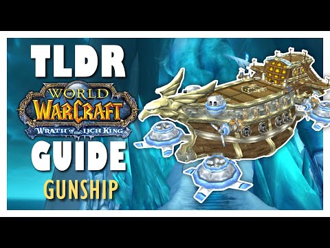 TLDR GUNSHIP BATTLE Normal / Heroic Guide - ICC WOTLK Classic