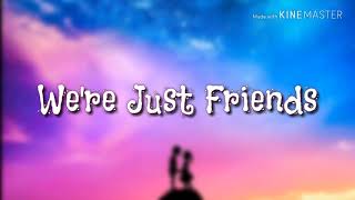 We&#39;re Just Friends - Loving Caliber feat. Linda Stenmark [Lyrics/ Lyric Video]