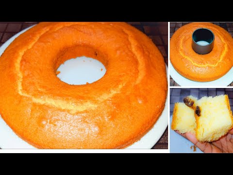 How To Make Cake Without Measurements. Didn't Think It Was Possible. Delicious Soft Ring Pound Cake