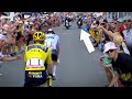 Tadej Pogacar Attack BLOCKED by Motorbike on Joux Plane | Tour de France 2023 Stage 14