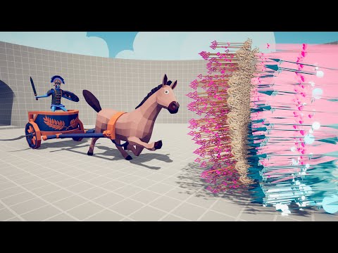 CHARIOT vs EVERY GOD | TABS - Totally Accurate Battle Simulator