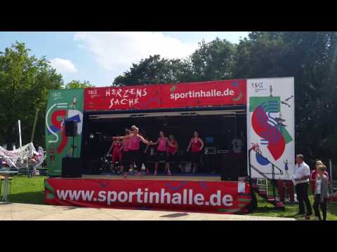 Auftritt zum Laternenfest Halle 2015 auf der Bühne des Stadtsportbund Halle - RPG Halle e.V.