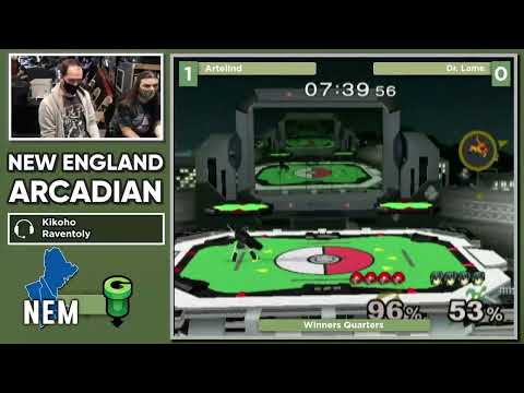 NE Melee Arcadian 9 - Artelind (Samus) vs. Dr. Lame (Marth) - SSBM WQF