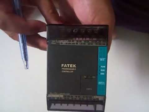 Fatek plc ios detail and control wiring method with practica...