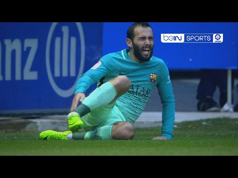 ALEIX VIDAL SUFRE ESCALOFRIANTE LESIÓN ANTE EL ALAVÉS