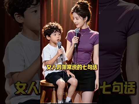 女人吵架常说的😂👍精辟爆笑脱口秀