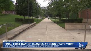 Penn State York marks final first day as campus closure looms