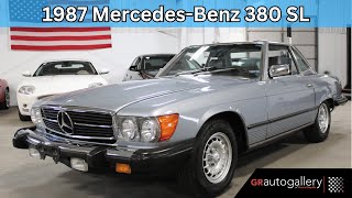 Video Thumbnail for 1984 Mercedes-Benz 380SL