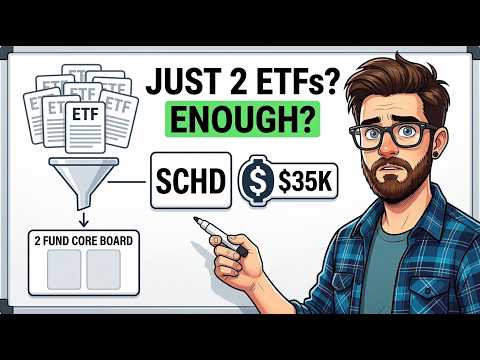 VTI and SCHD: Why a 2-ETF Dividend Portfolio Is Enough