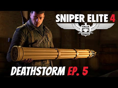 Deathstorm DLC / Ep.5: Green Devils (Infiltration) / SNIPER ELITE 4 Longplay in 4K