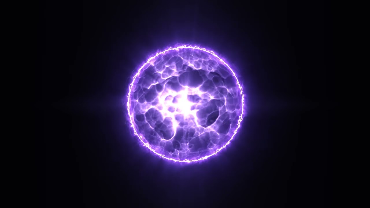 Medium Purple Color Energy Ball #photovideoperfect #vfx #vfxshorts